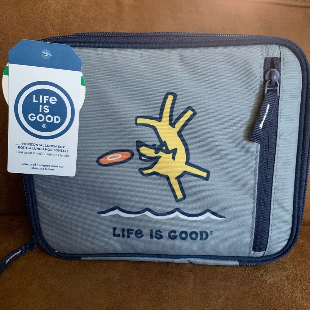 “Life Is Good” Horizontal lunch box